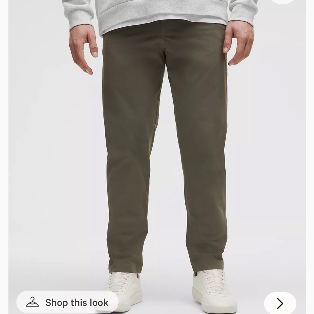 lululemon athletica Men's Khaki Chinos